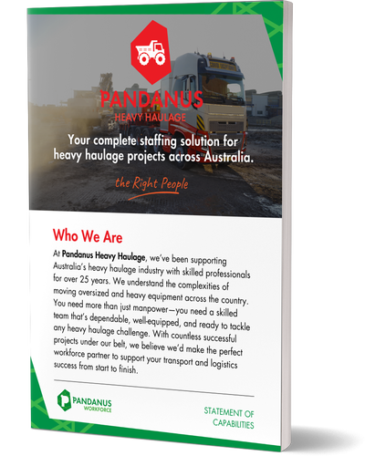 Heavy Haulage Capability Statement
